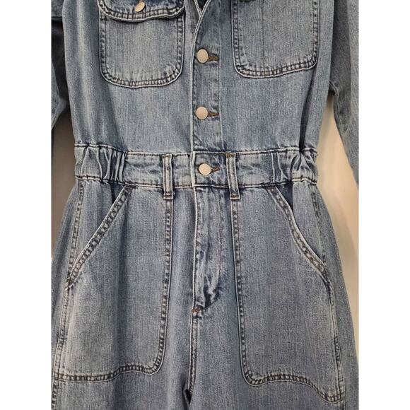 Universal Thread Denim Utility Jumpsuit/Size 4 – Light Wash /NWT - Picture 3 of 4